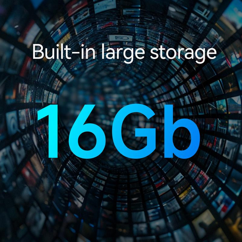 Fancyview AI Smart Glasses Wi-Fi 6 Speed 16GB Storage Hands-Free Camera with AI Technology Matte Black Lightweight Premium Frame